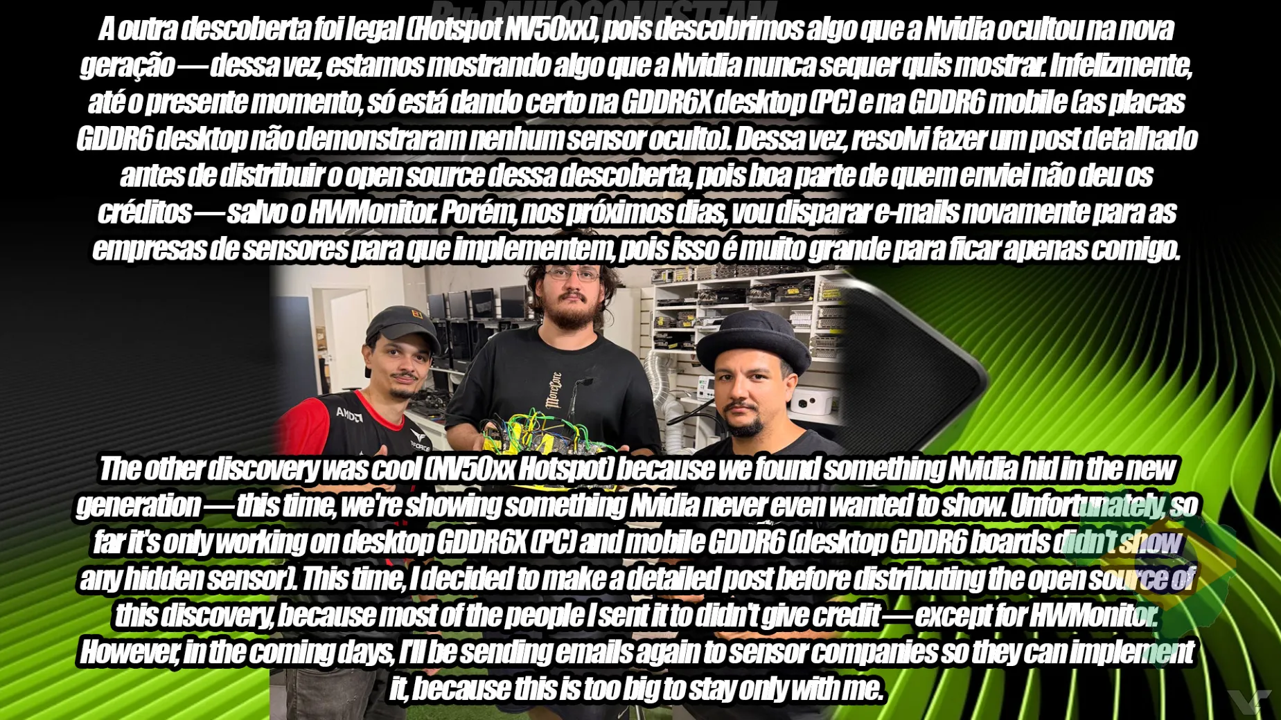 Hidden Temperature Sensors on RTX GPUs and Why Enthusiasts Care
