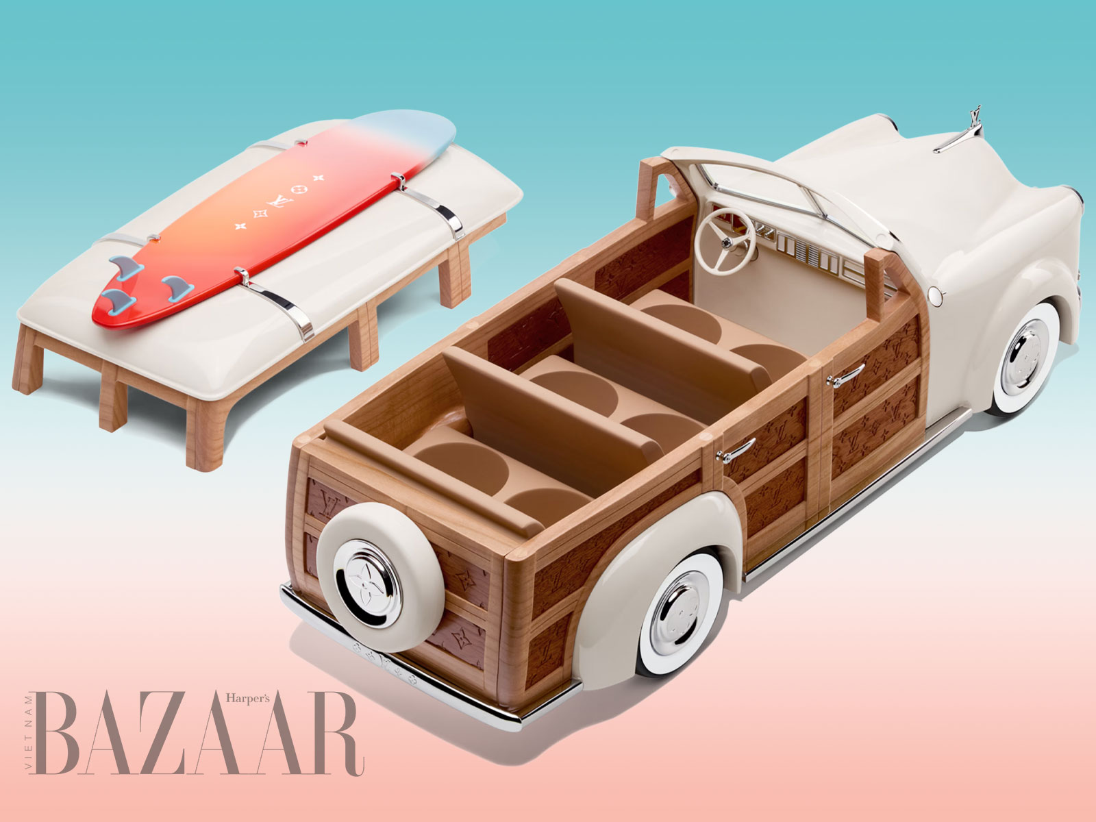 Louis Vuitton Woody Wagon Colognes và sức hút nước hoa giới hạn