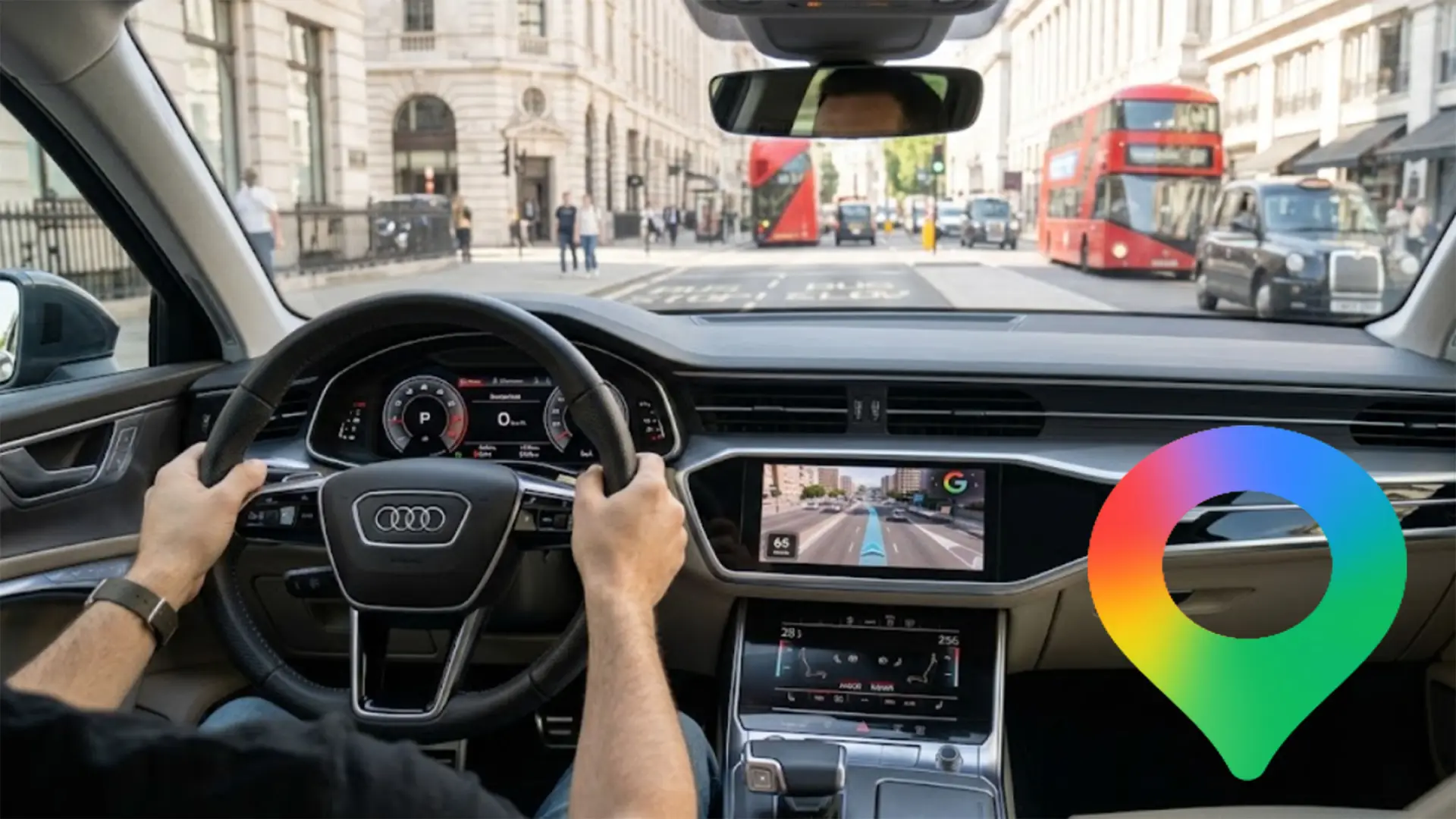 Google Maps Android Auto: bước nhảy lớn với điều hướng immersive và hiển thị tốc độ