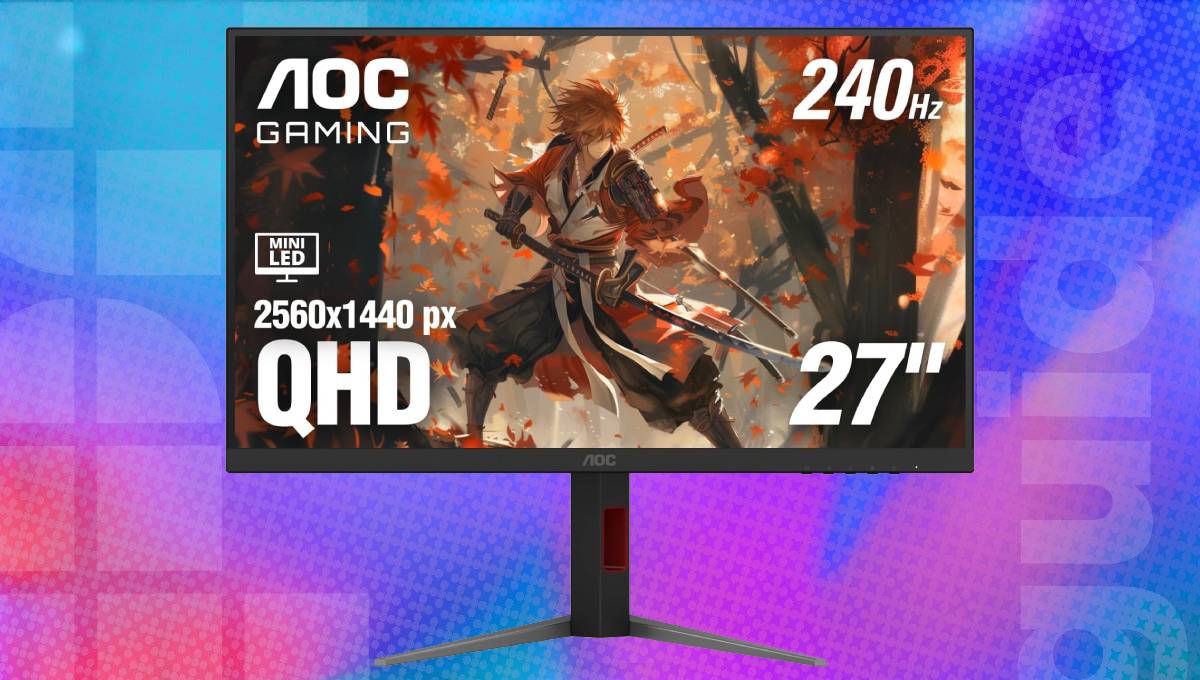 AOC Portable and Mini-LED Gaming Monitors Hit Standout Amazon Prices