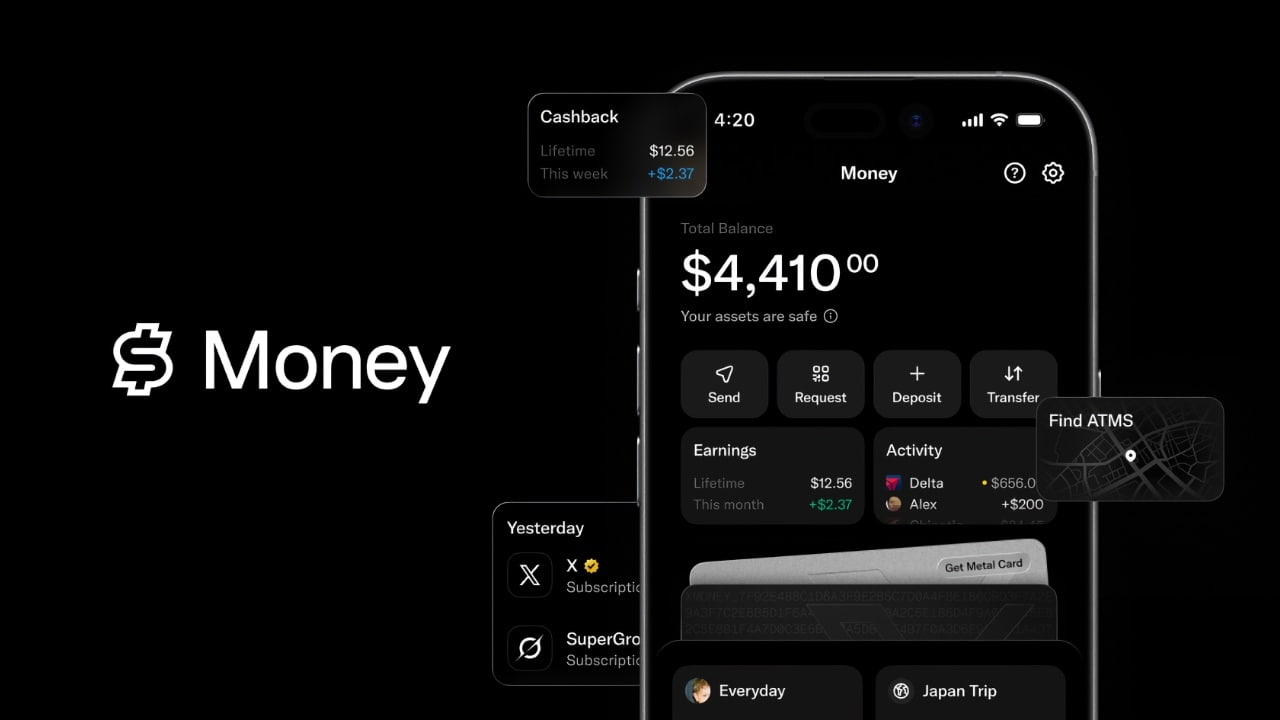 X Money Launches With Apple Wallet and High-Yield Savings