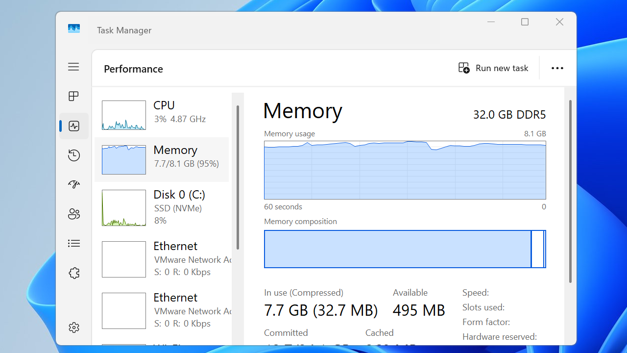 Why 8GB of RAM Isn’t Enough for Windows 11