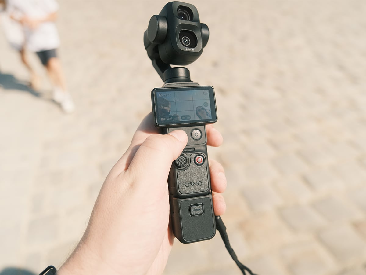 DJI Osmo Pocket 4P Dual-Lens Gimbal Camera Review