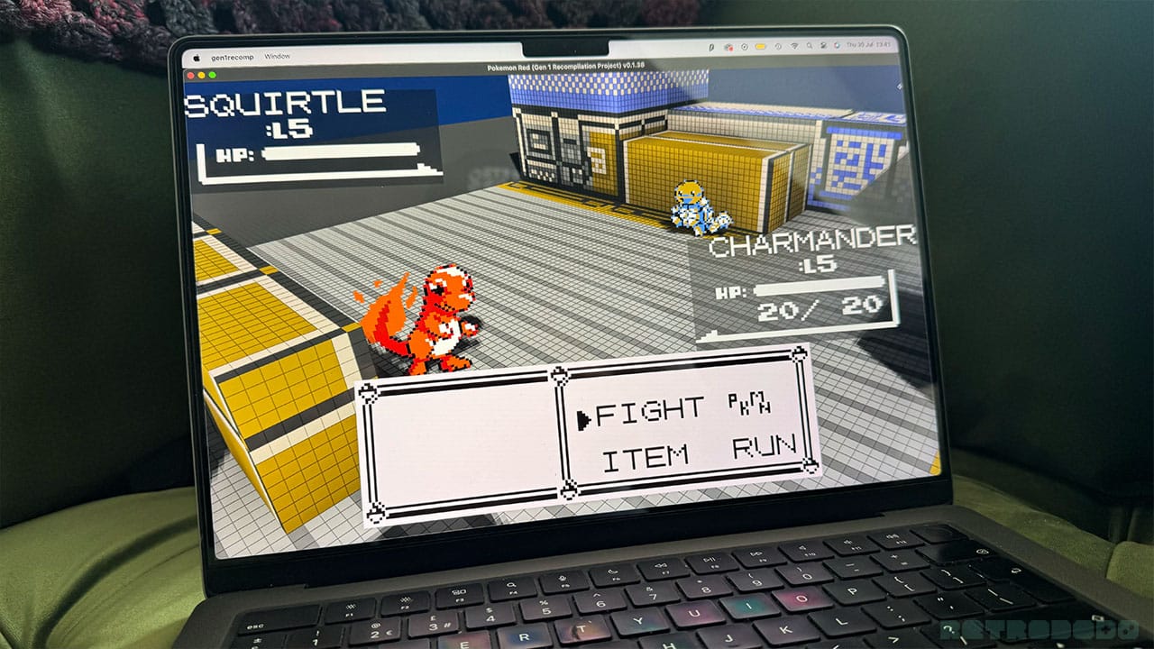 How to Turn Pokémon Red and Blue Into a 3D Voxel Adventure