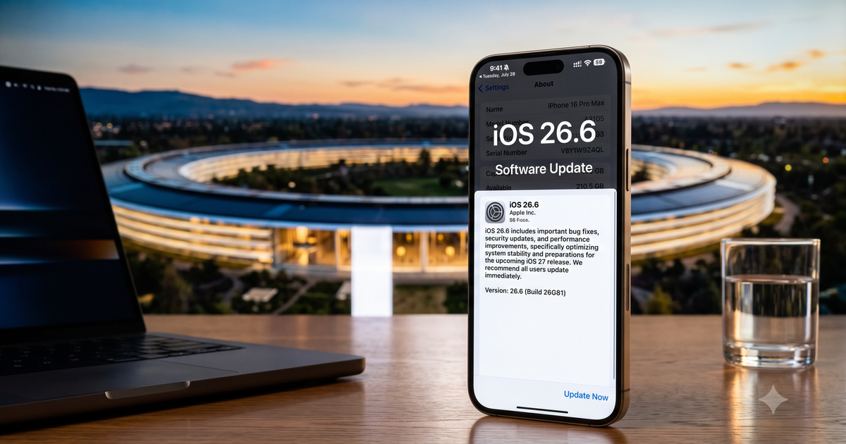iOS 26.6 vá 75 lỗ hổng bảo mật: Cập nhật ngay hay chấp nhận rủi ro?