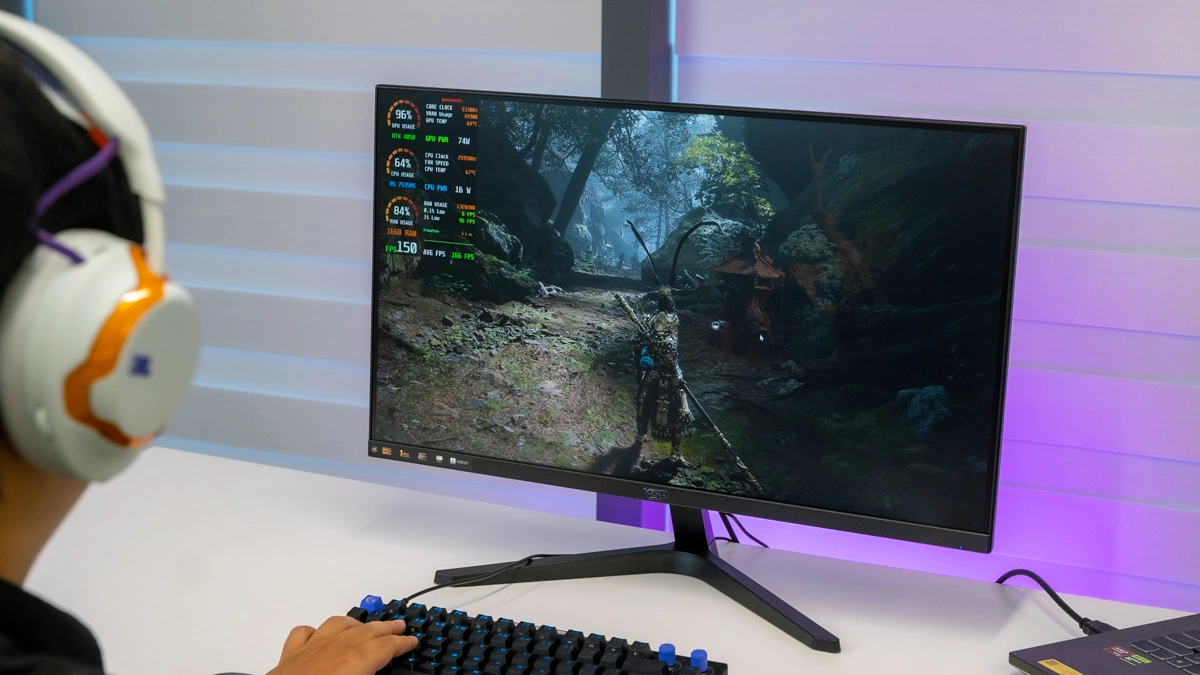 Màn hình gaming dưới 6 triệu: chọn 144Hz hay 280Hz?