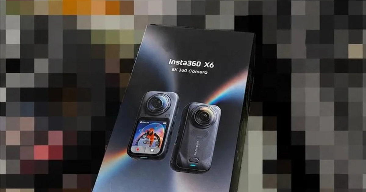 Insta360 X6 lộ diện: camera 360 độ 8K và pin 140 phút có đủ tạo cú hích?