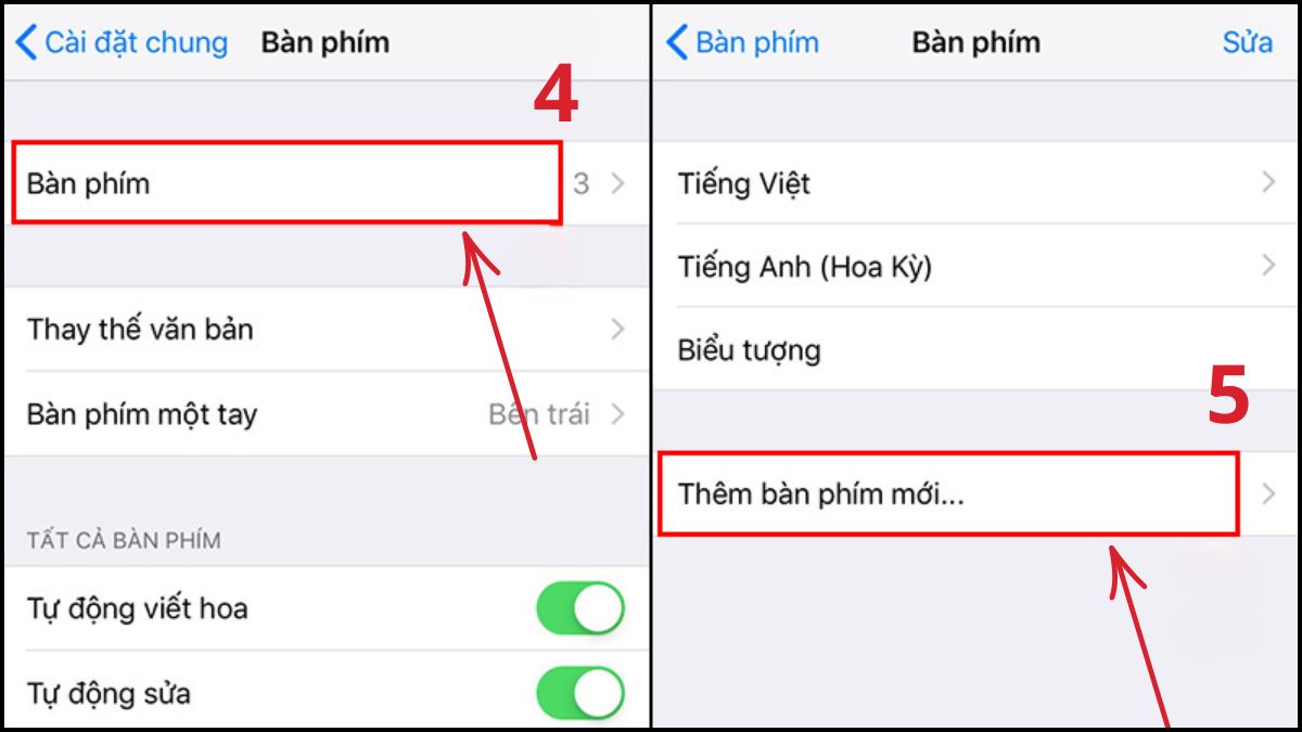 Hướng dẫn đổi ngôn ngữ bàn phím trên Android và iPhone