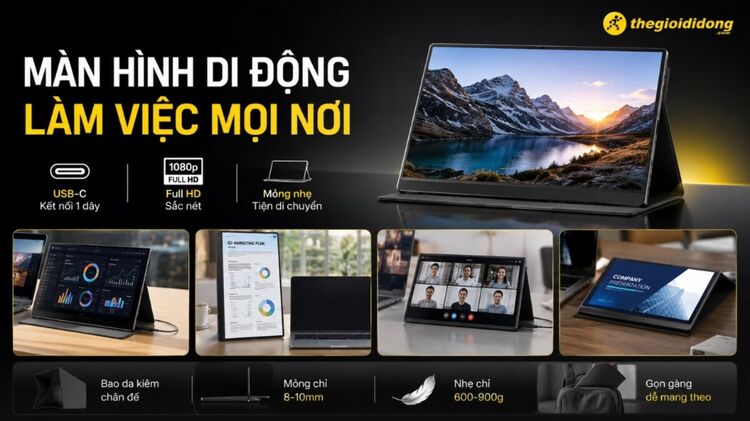 Màn hình 16 inch vs di động: nên nâng cấp laptop thế nào cho đa nhiệm?