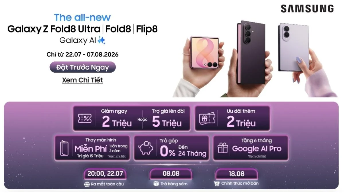 Galaxy Z Fold8 Ultra chênh 6 triệu: nâng cấp có xứng đáng?