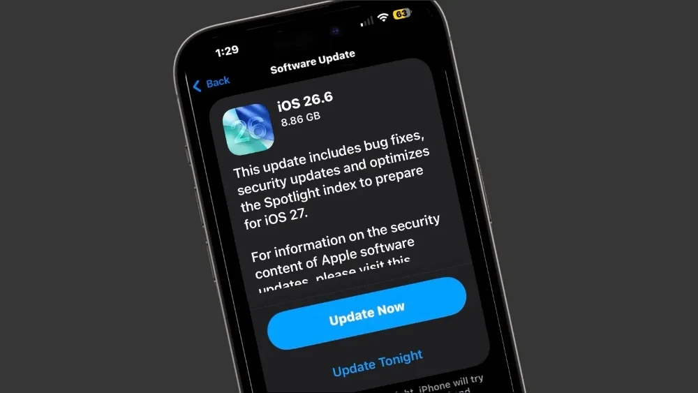 iOS 26.6 phát hành: bản vá bảo mật iPhone bạn không nên trì hoãn