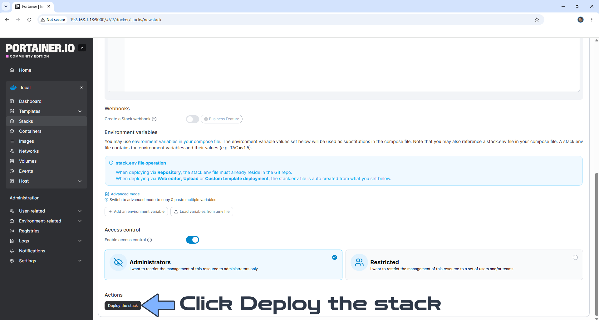Cài đặt ứng dụng Docker trên Synology NAS từng bước