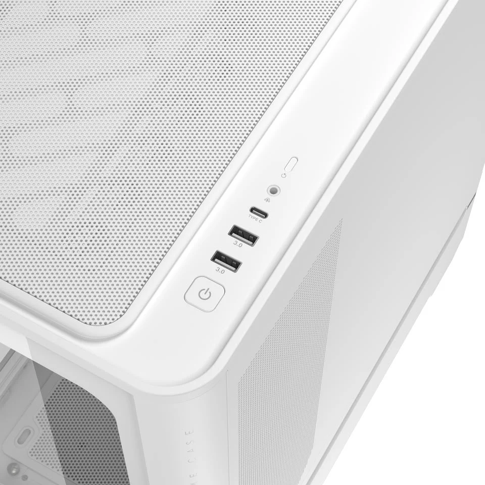 ASUS Prime AP304: Vỏ case ATX panoramic tối ưu cho GPU khủng