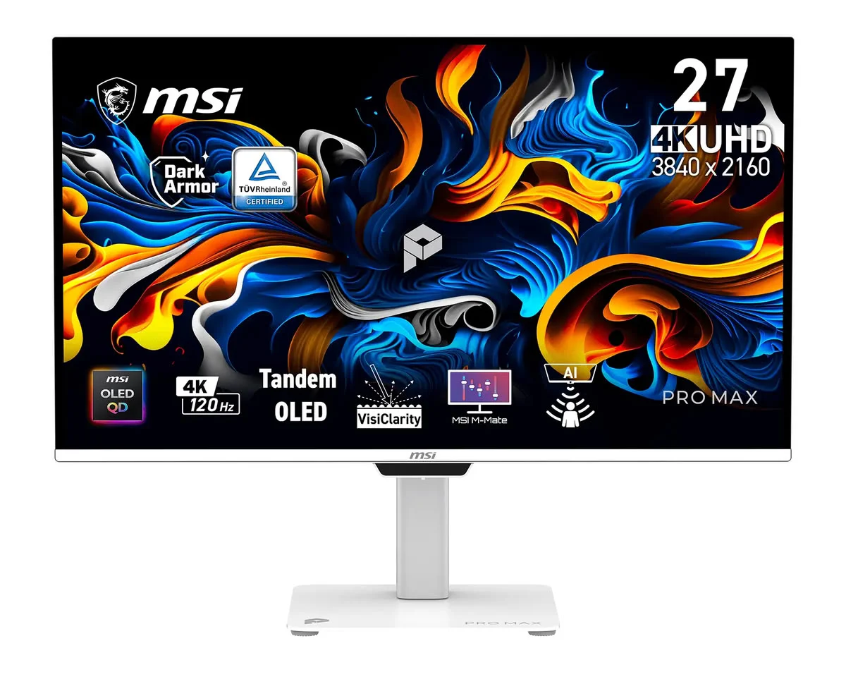 MSI mở kỷ nguyên màn hình OLED 4K 120Hz bằng công nghệ in phun