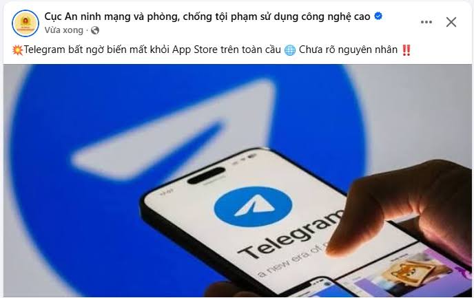 Telegram bất ngờ biến mất khỏi App Store: báo động cho người dùng iOS