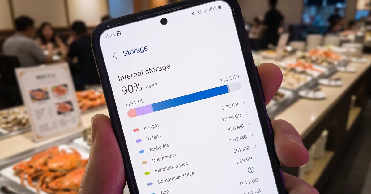 Điện thoại Android báo đầy bộ nhớ: 5 cách khắc phục hiệu quả mà ít người biết