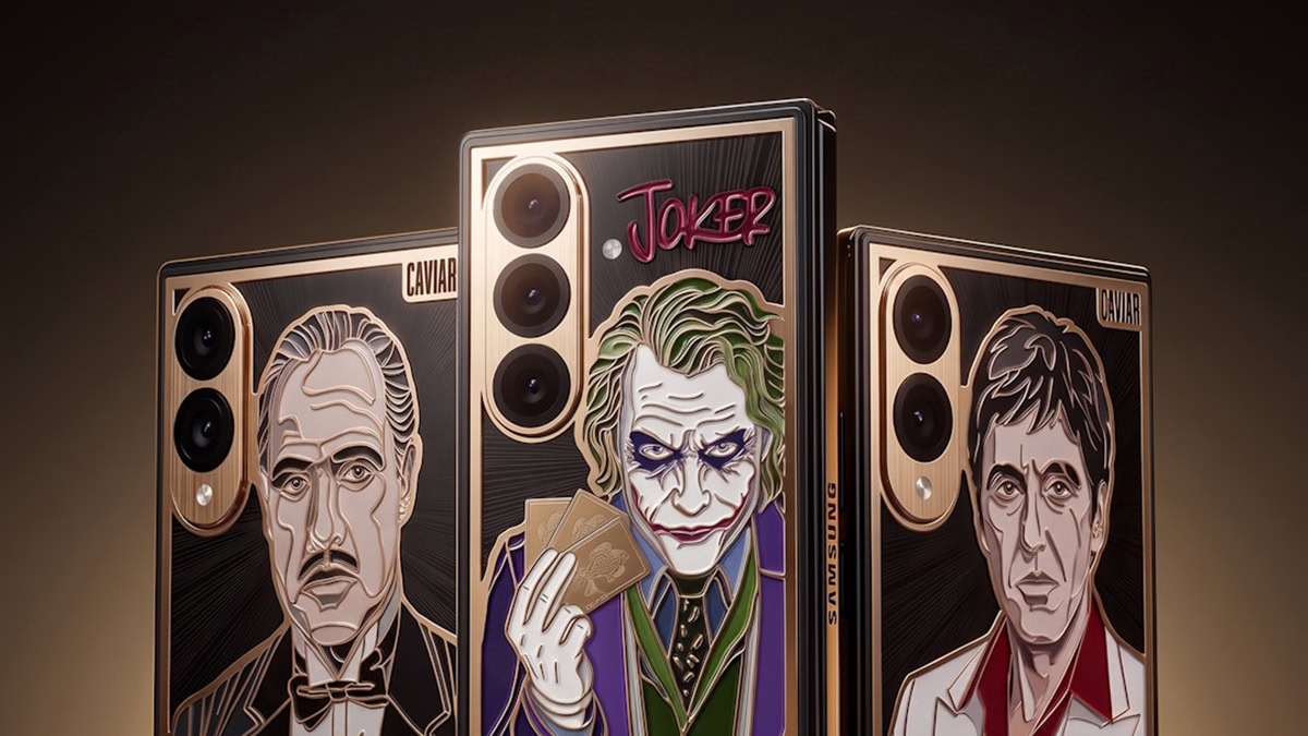Caviar’s Galaxy Z Fold 8 Cinema Legends Turn Phones into Wearable Movie Art
