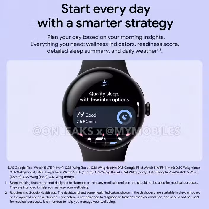 Pixel Watch 5: pin dài hơn, bộ nhớ gấp đôi nhưng liệu đã đủ?