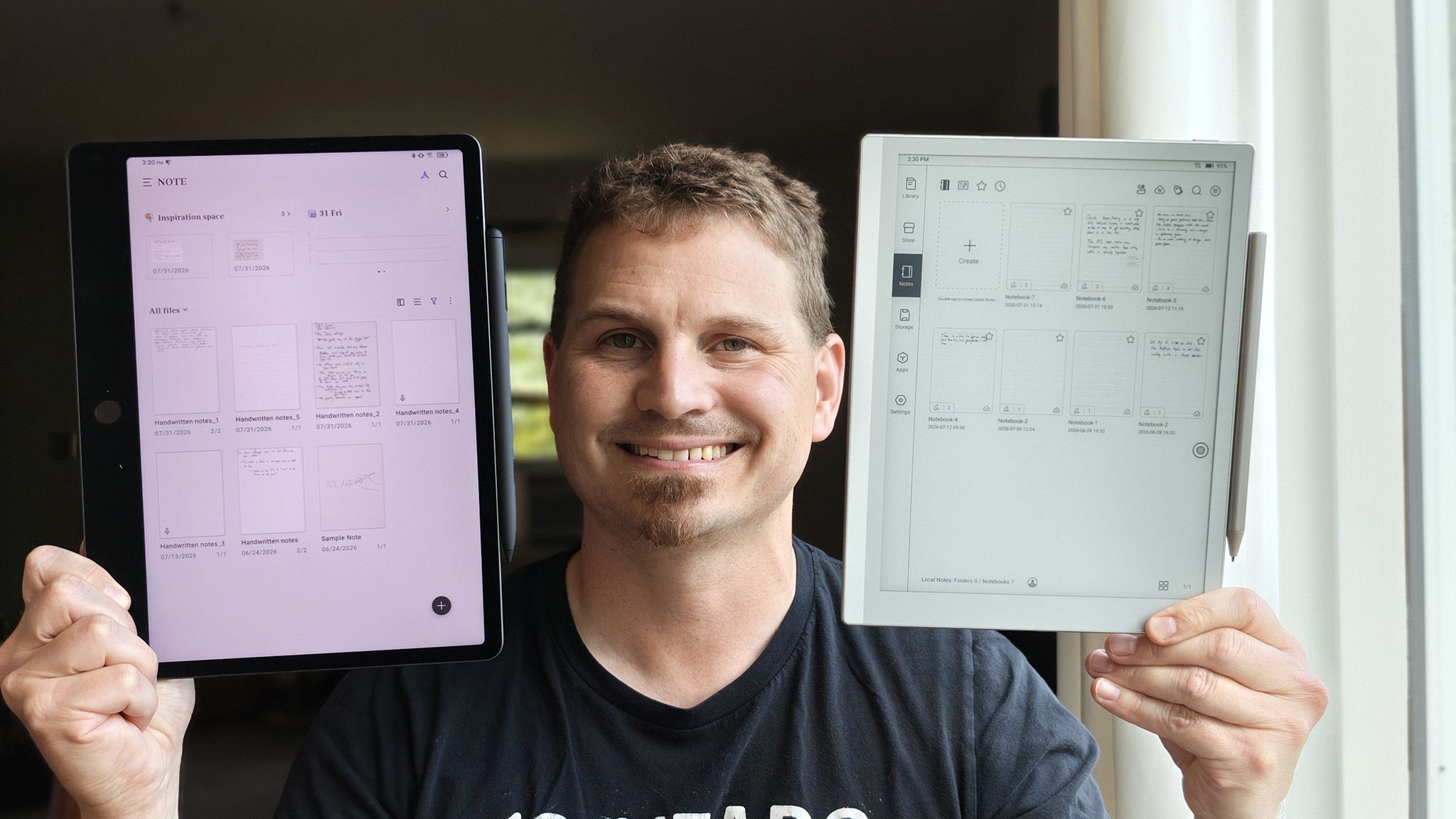 E-Paper Tablets vs. Traditional Notebooks: TCL Note A1 and Boox Go 10.3 for Students