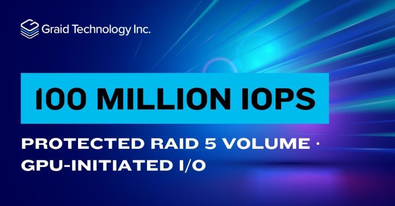 How RAID 5 at 100 Million IOPS Rewrites Enterprise Storage Rules