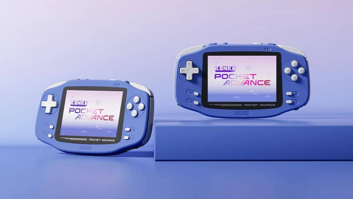 AyaNeo Konkr Pocket Advance Turns GBA Nostalgia Into Native Emulation