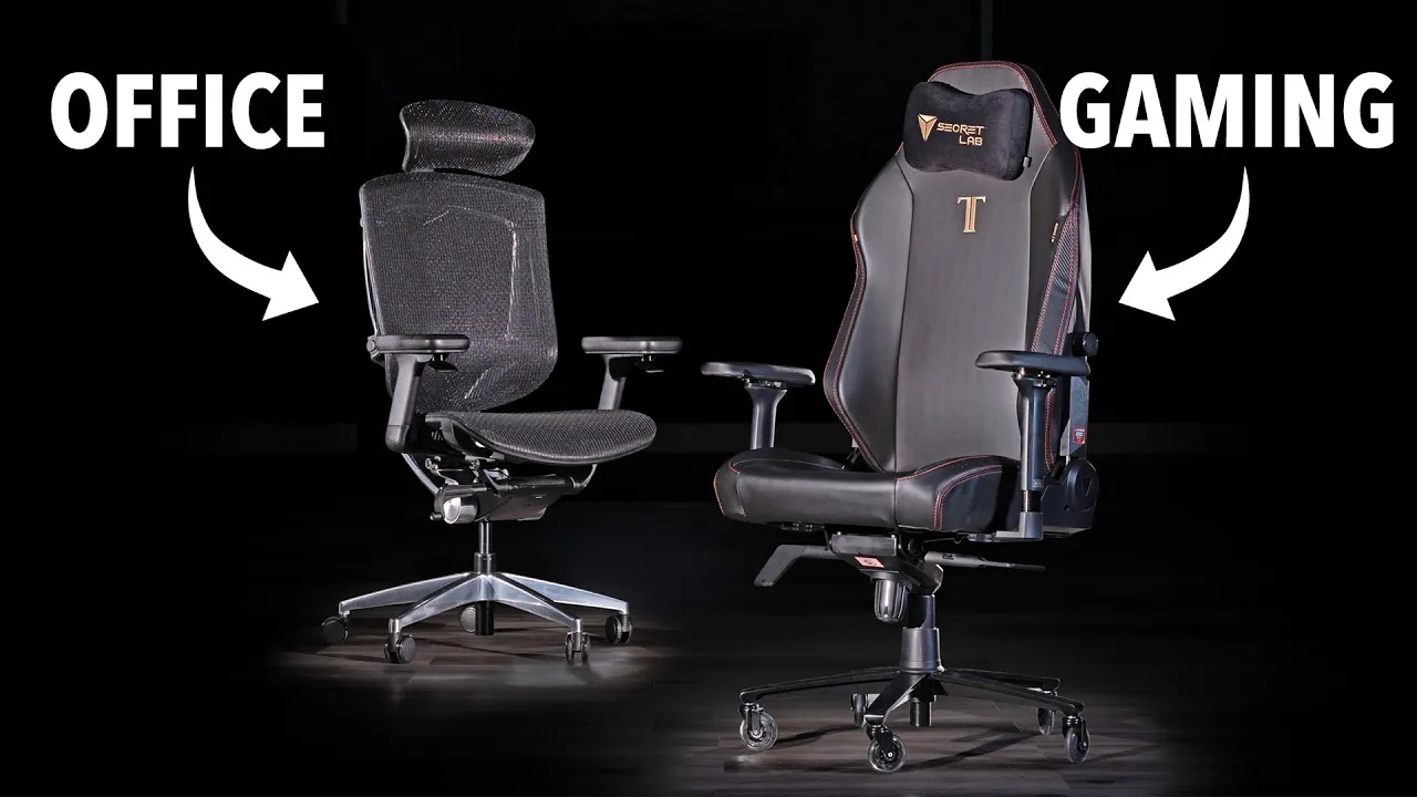 Gaming Chairs vs Office Chairs for All‑Day Comfort