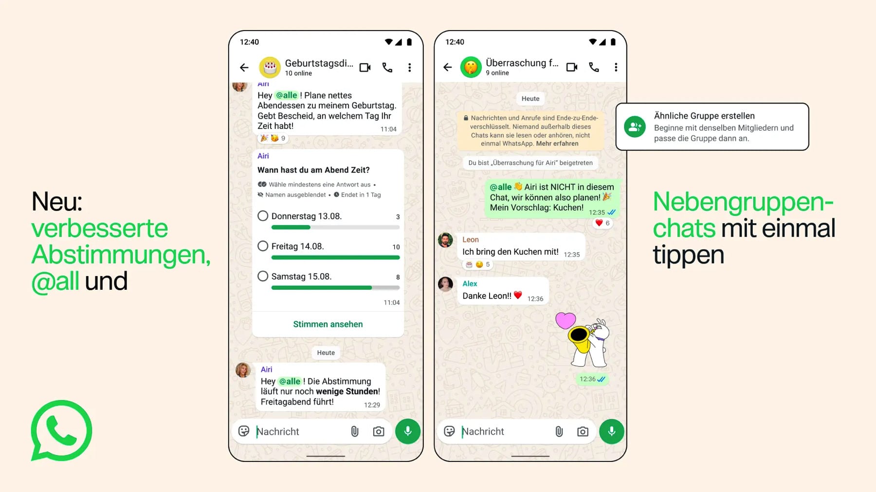 WhatsApp thêm 5 tính năng nhóm chat mới để quản lý hiệu quả hơn