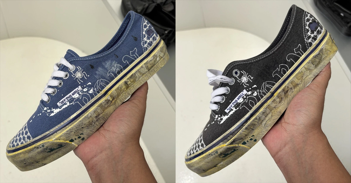 Born X Raised x Vans Authentic 44 Pushes Distressed Sneaker Design Forward
