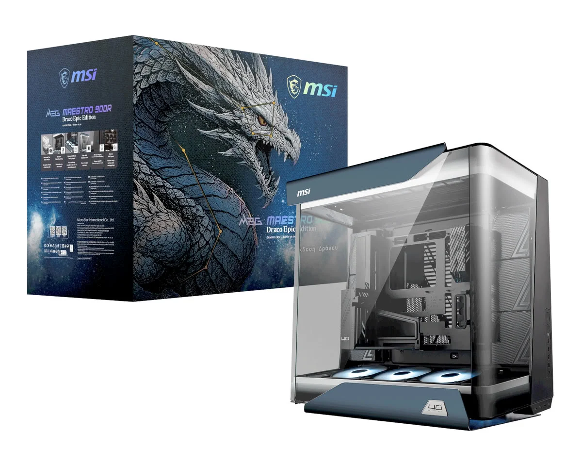 MSI DRACO EPIC Edition: hệ sinh thái PC gaming đỉnh cao nhân kỷ niệm 40 năm