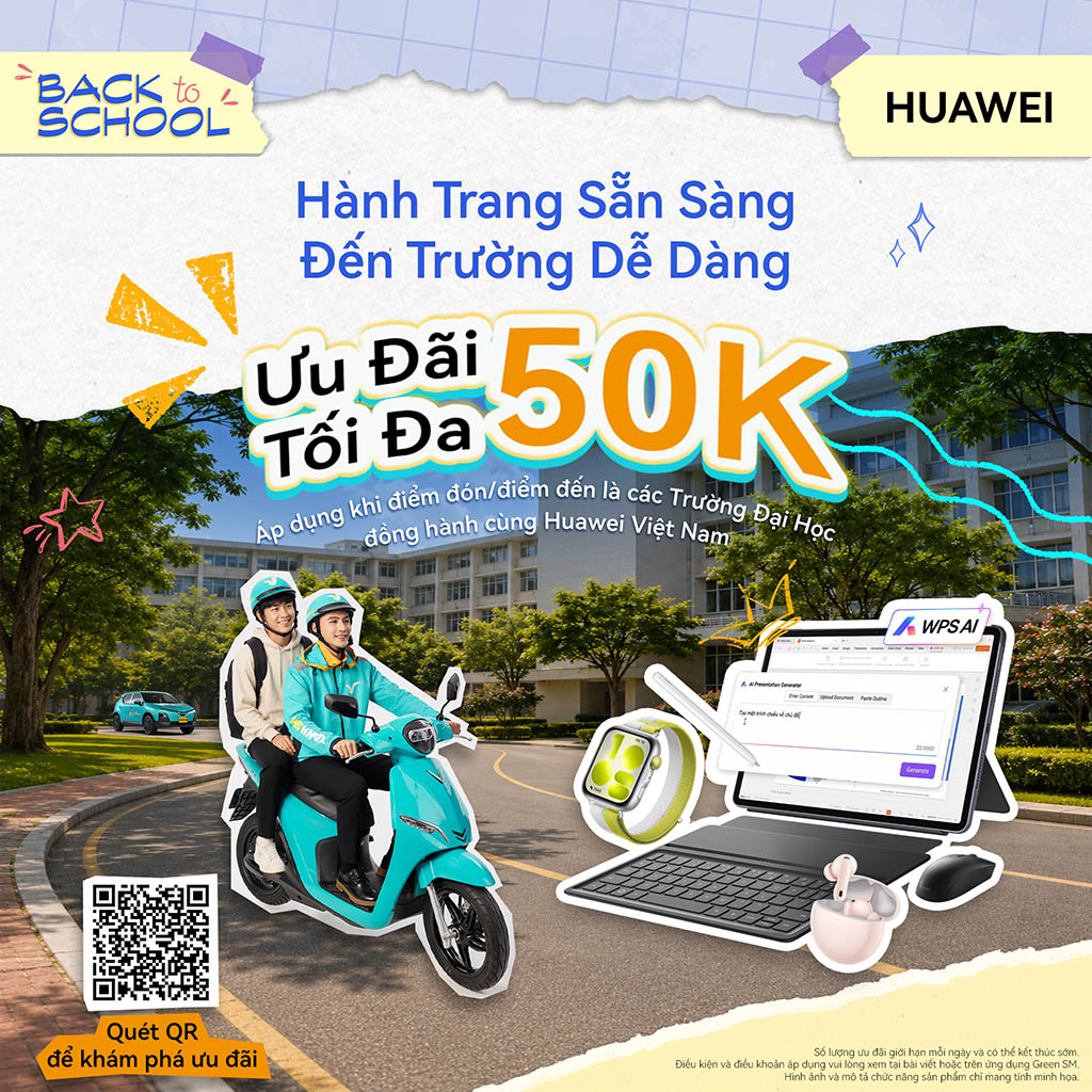 Huawei Back To School: nên săn ưu đãi nào cho mùa tựu trường?