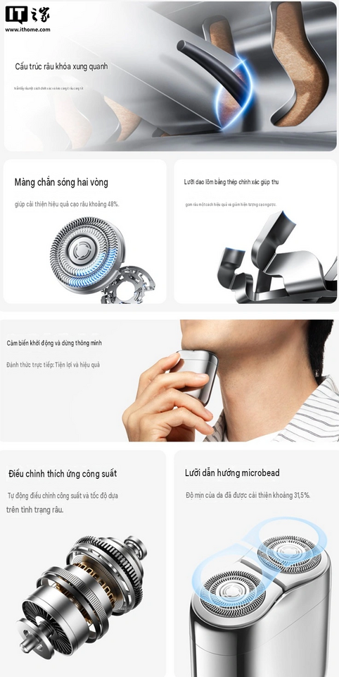 Máy cạo râu điện Xiaomi Mijia Pro: pin 60 ngày có đáng tiền?
