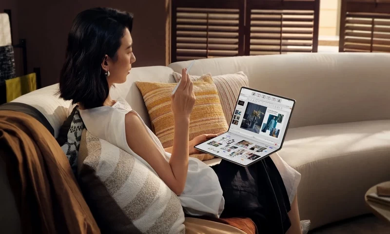 Huawei MateBook Fold thế hệ 2: laptop màn hình gập cho người làm nội dung di động?