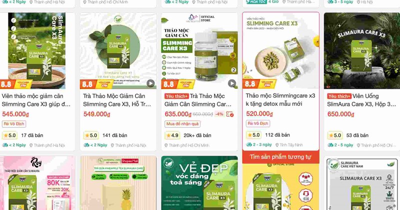 Slimaura Care x3 bị gỡ khỏi sàn: Cảnh báo người tiêu dùng