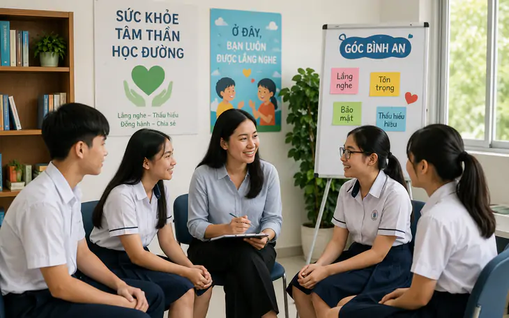 Khám sức khỏe tâm thần miễn phí: bước ngoặt cho học sinh TP.HCM