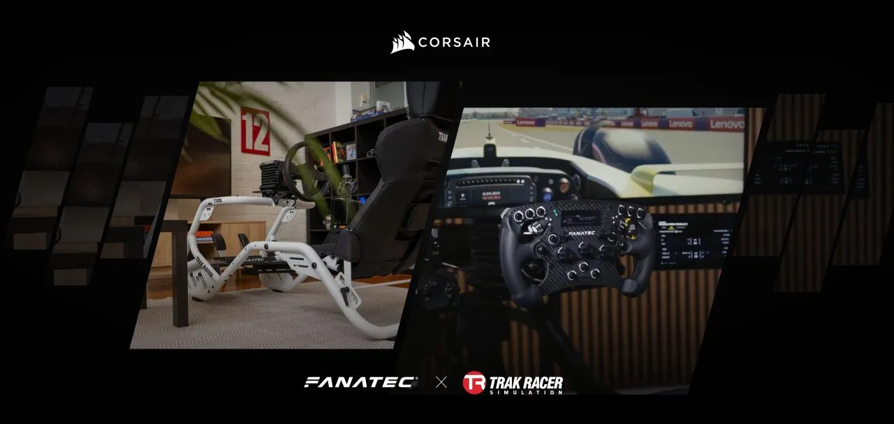 Corsair’s Trak Racer Deal Redraws the Premium Sim Racing Map