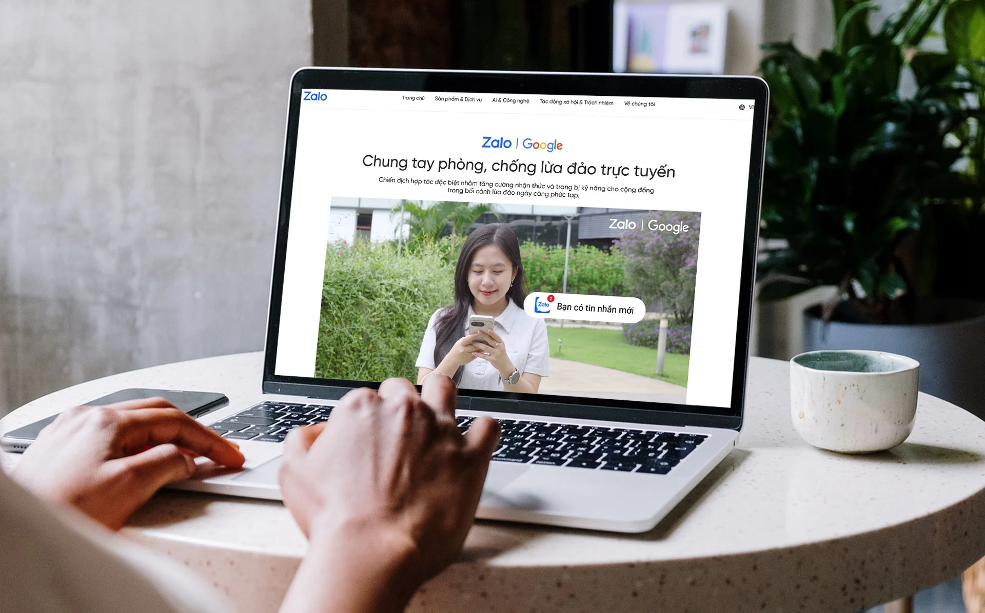 Zalo và Google ra mắt Trung tâm an toàn số chống lừa đảo