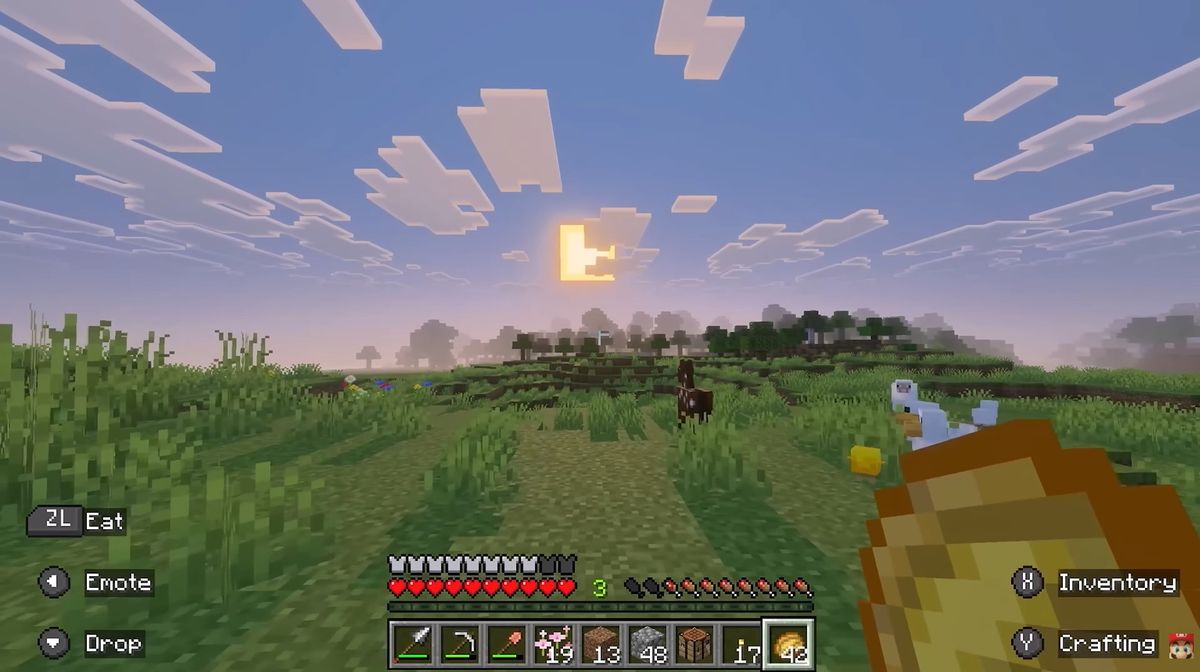Minecraft Switch 2 Launch Brings Visual Upgrade and Mario Crossover