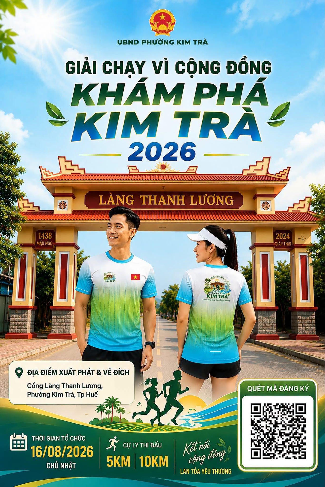 Giải chạy cộng đồng: từ Kim Trà đến Nha Trang, đường chạy của tình thân
