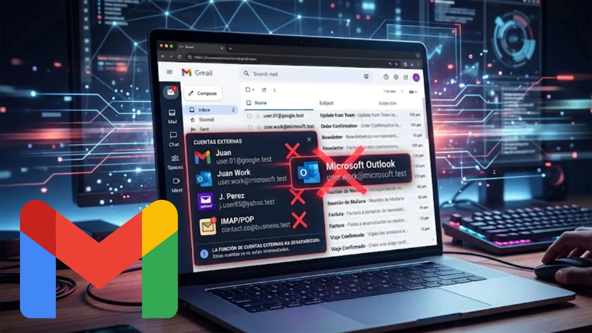 Gmail ngừng hỗ trợ gửi email từ Outlook, Yahoo: Hướng dẫn di chuyển an toàn
