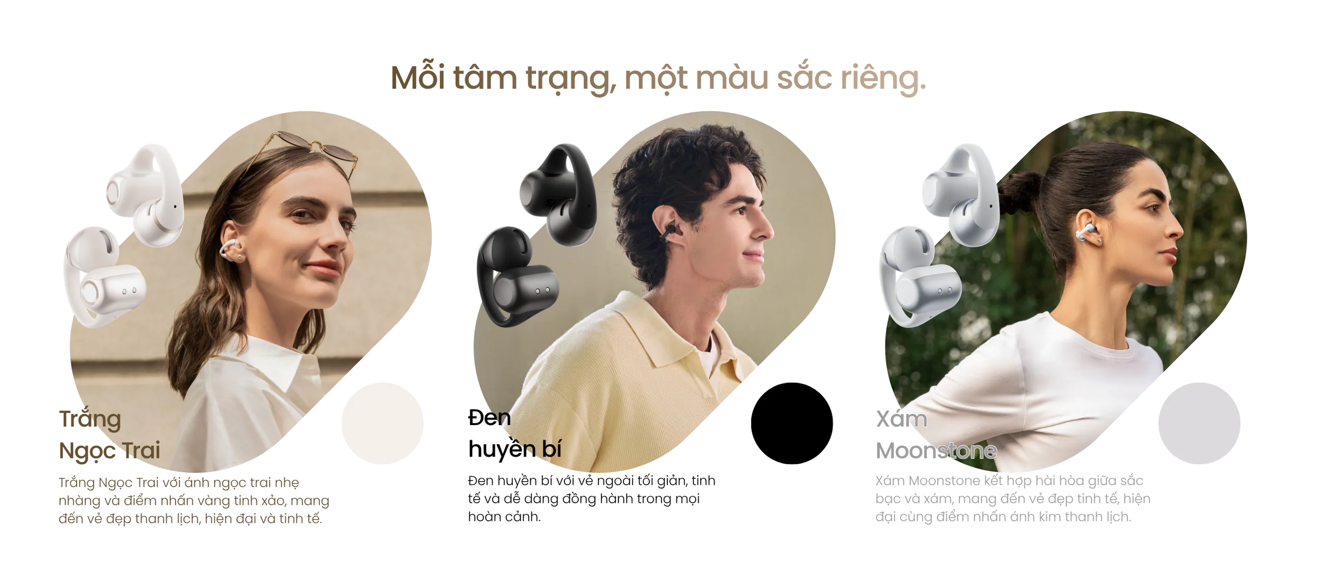 Shokz OpenDots 2: Tai nghe kẹp tai mở, thời trang và bền pin