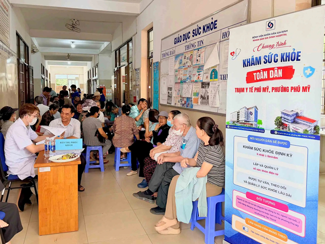 Khám sức khỏe toàn dân mở rộng: từ chữa bệnh sang phòng bệnh