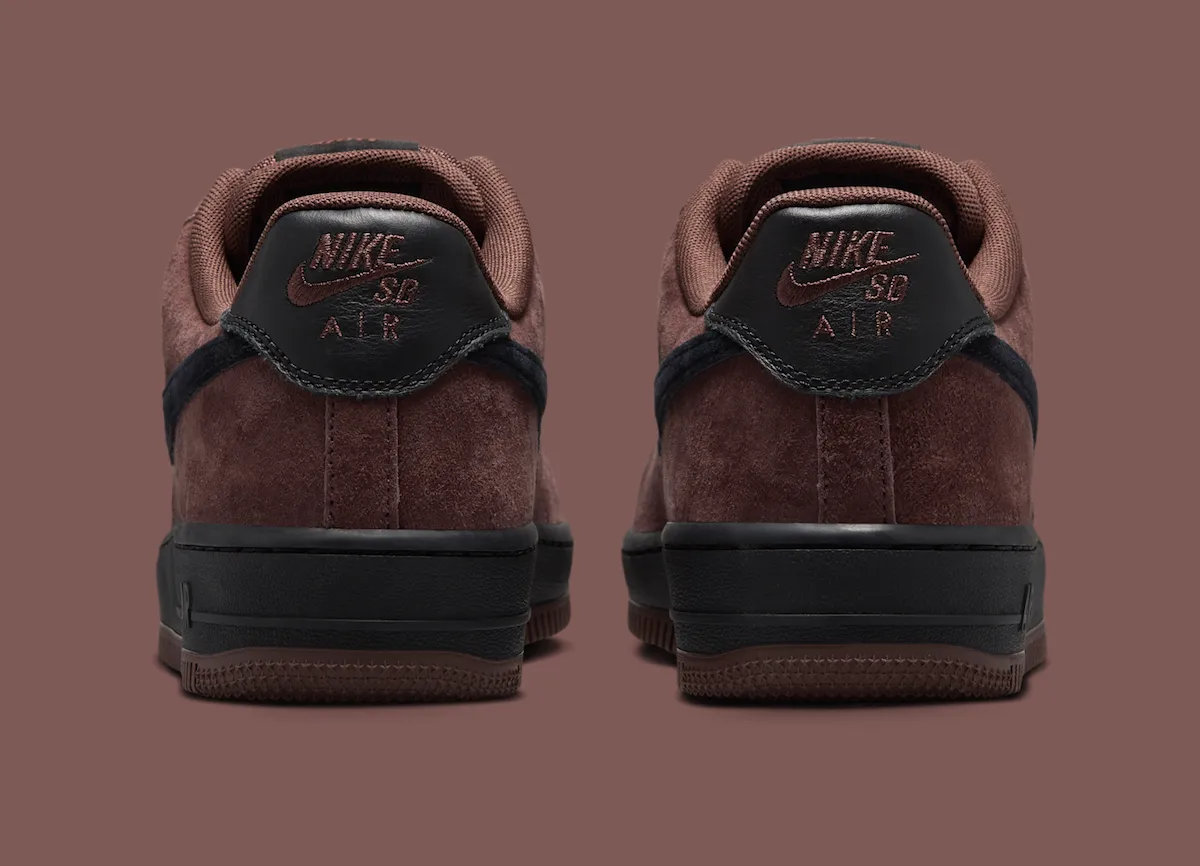 Nike SB Air Force 1 Low Light Chocolate Goes All-In on Boardfeel