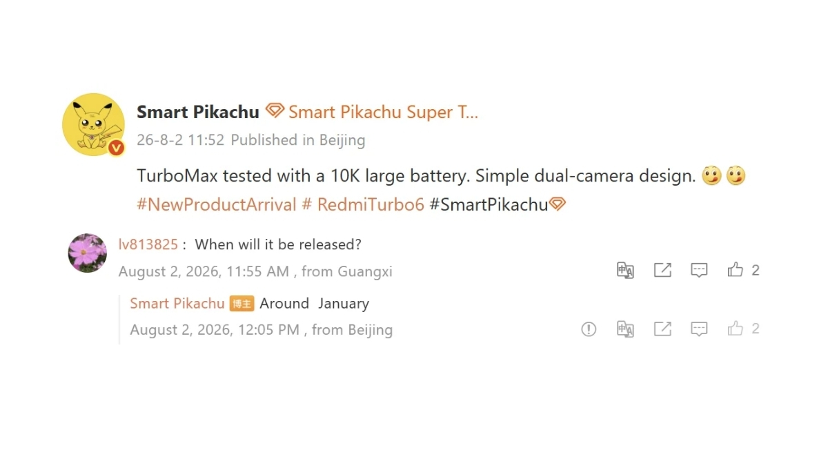 Redmi Turbo 6 Max vs K100 Pro Max: cuộc đua pin khủng