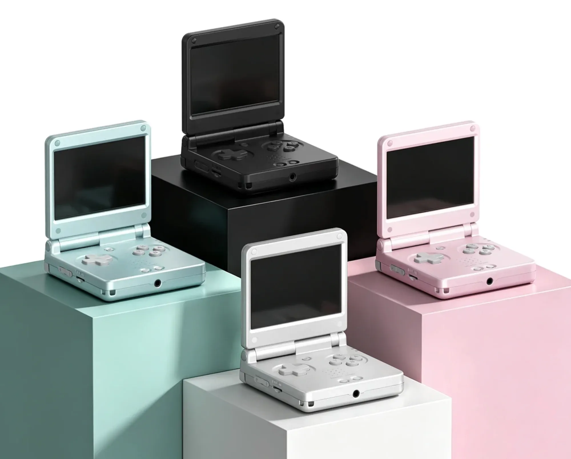 Anbernic RG SP: máy chơi game gập GBA SP cho thời retro cạnh tranh