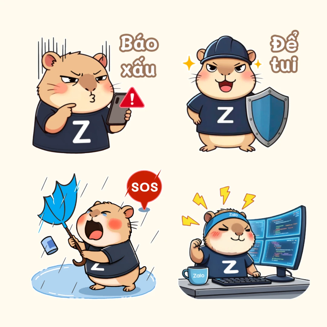 Zalo kỷ niệm 14 năm với Zapy công sở phiên bản mới