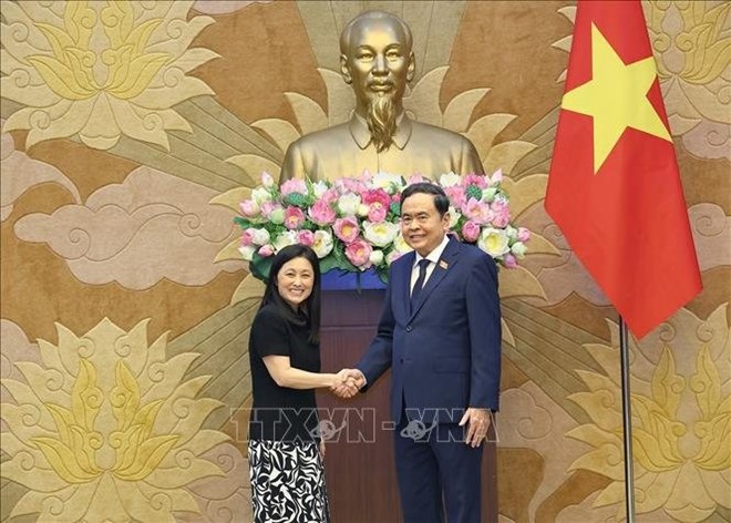 Chủ tịch Quốc hội tiếp Tân Đại sứ Mỹ: Bước ngoặt ngoại giao nghị viện