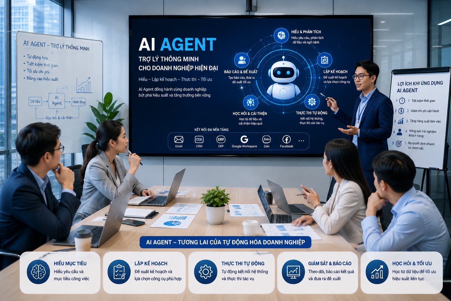 AI Agents đang trở thành nhân viên tự động trong doanh nghiệp