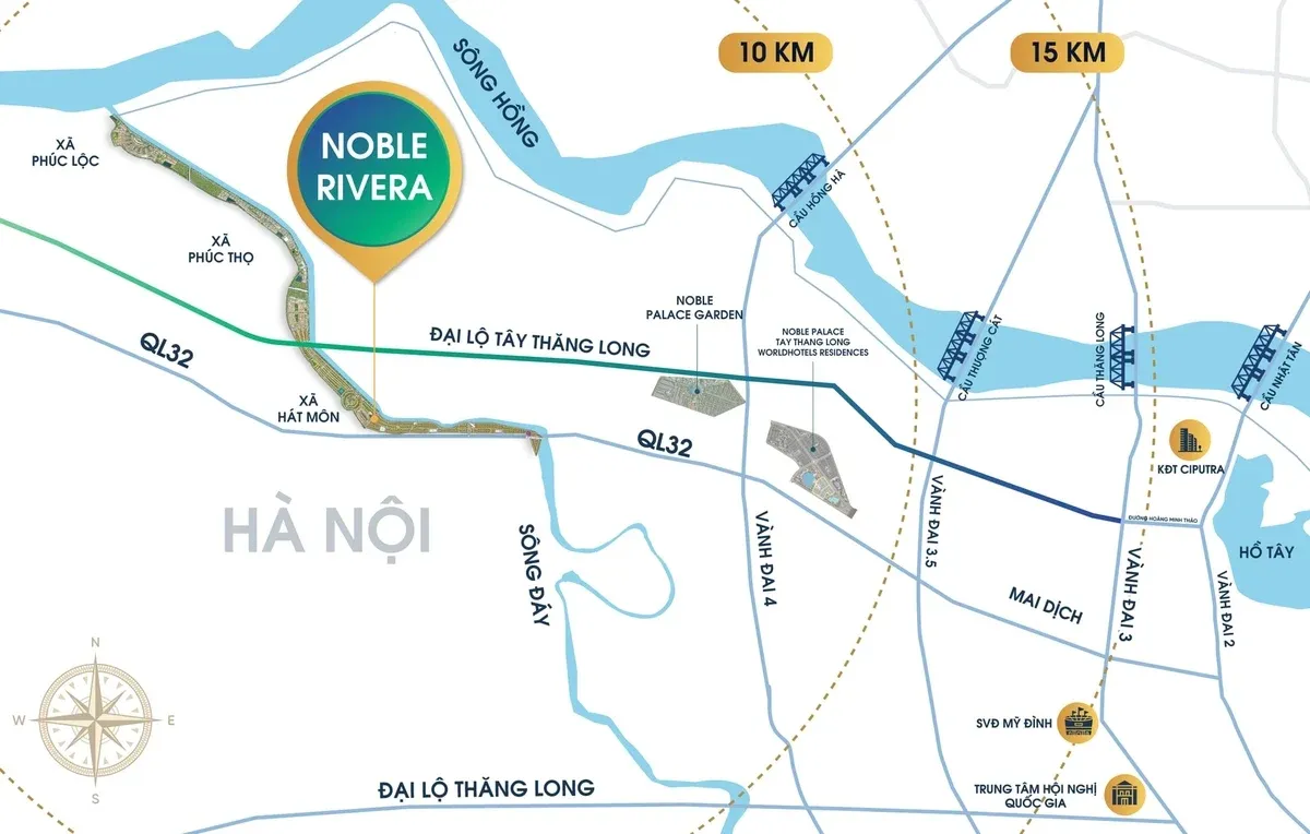 Sunshine Group Noble Rivera và tầm nhìn đại đô thị sinh thái ven sông