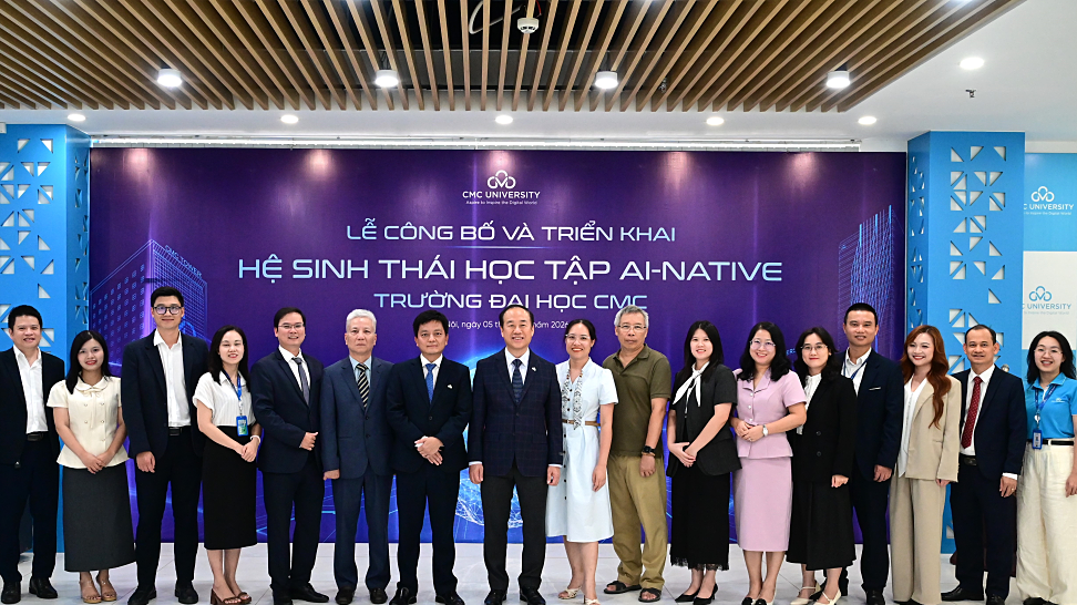 Đại học CMC và bước chuyển sang hệ sinh thái học tập AI-Native