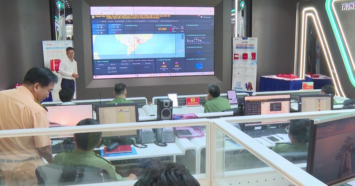 Trung tâm chỉ huy số TP.HCM: Khi công nghệ quyết định phút sinh tử